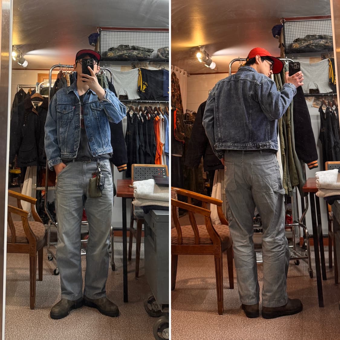 90s Levis 3rd Denim Trucker Jacket 상품이미지2