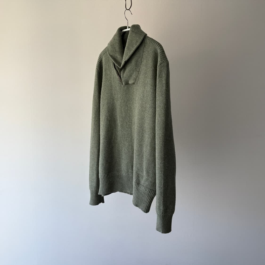  ▫️Polo Shawl Zip Knit 상품이미지2