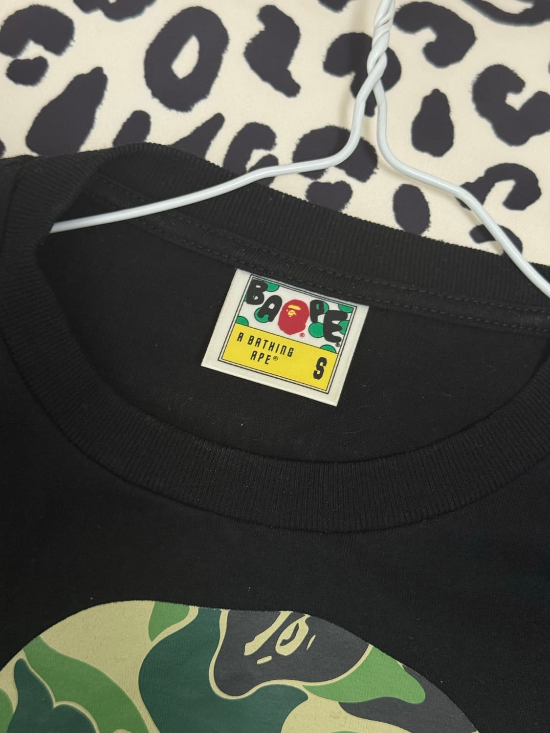 베이프 재팬 빅 에이프 헤드 시티 티셔츠 블랙 s 상품이미지2