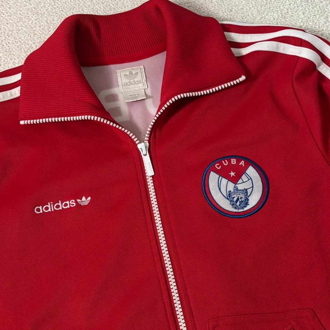아디다스 쿠바 레드 트랙탑 져지 상품이미지2