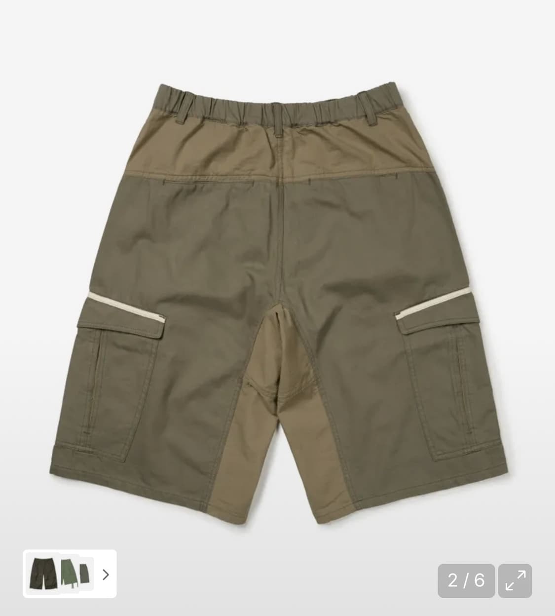 ETCE MIXED CARGO SHORTS (Beige L) 상품이미지2