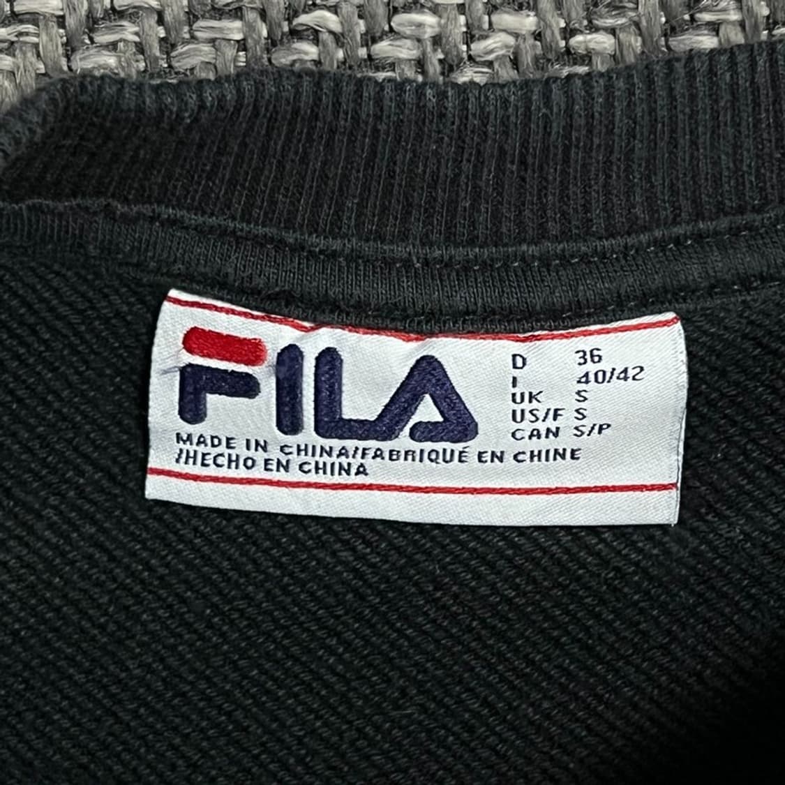 휠라 파스텔로고 맨투맨 v1228 상품이미지6