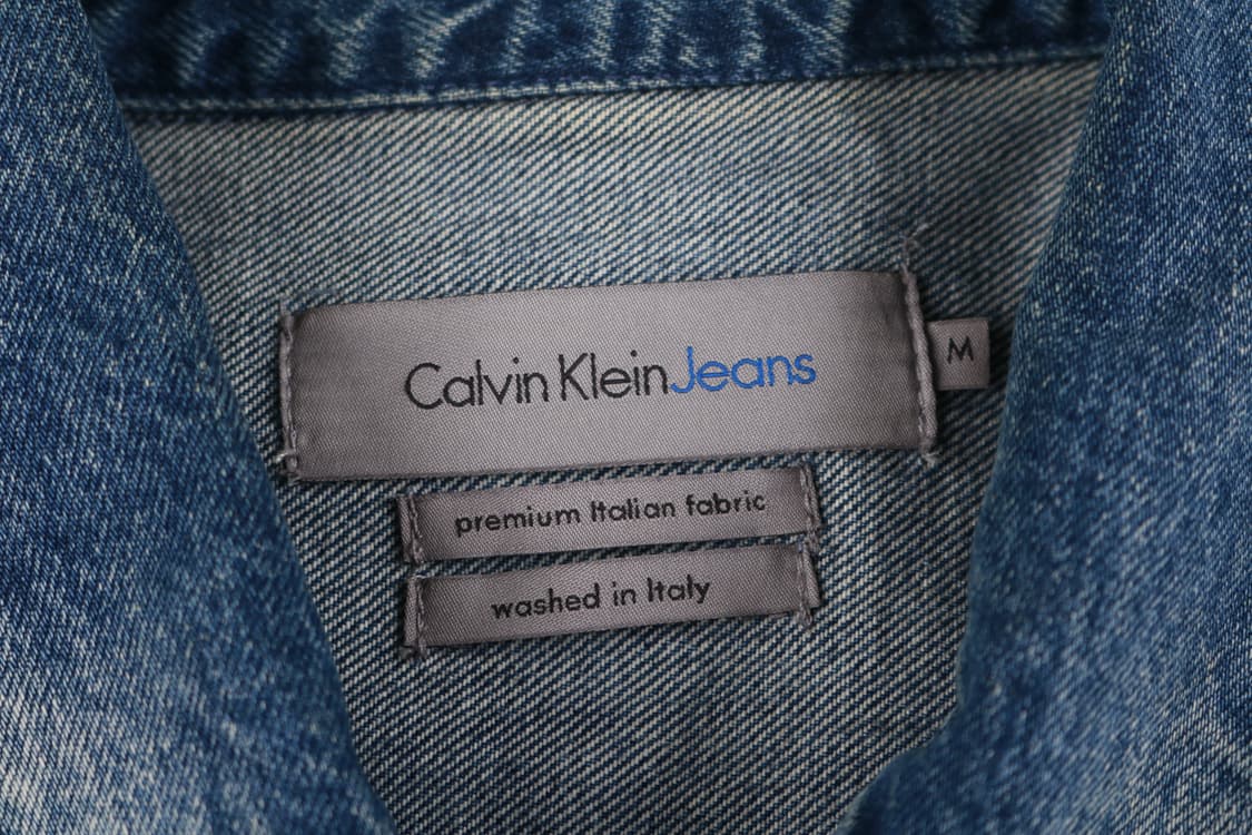 [M] 캘빈클라인 페인팅 트러커 데님자켓 상품이미지3