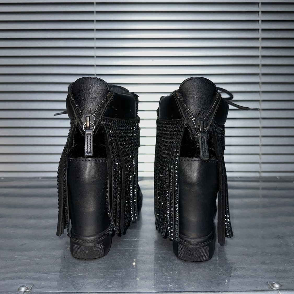 00s 레어 쥬세페 자노티 웨지 스니커즈 힐 상품이미지5