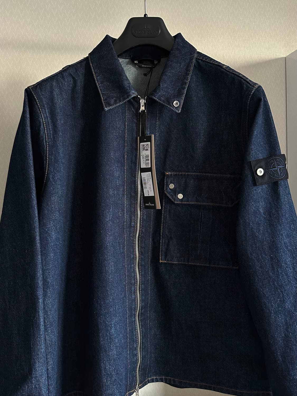 스톤아일랜드 데님 리서치 컴포트 자켓 L(105) 새상품 상품이미지1