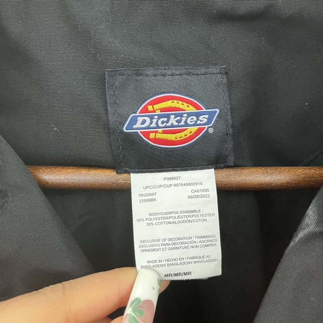 디키즈 테크웨어 33999 워크 반팔 점프수트 105 C11322 상품이미지5