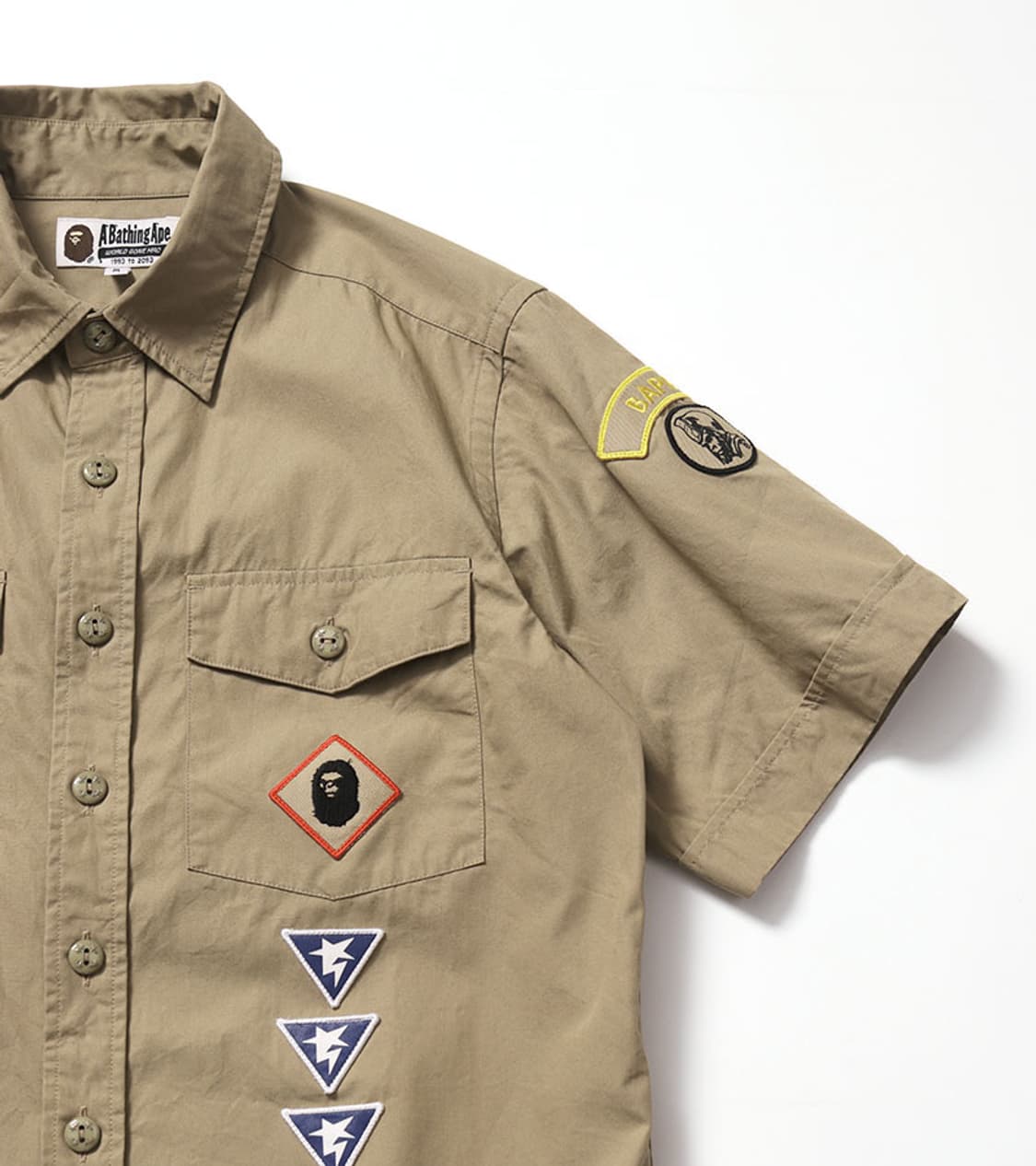 BAPE - PATCH MILITARY SHIRT 상품이미지3