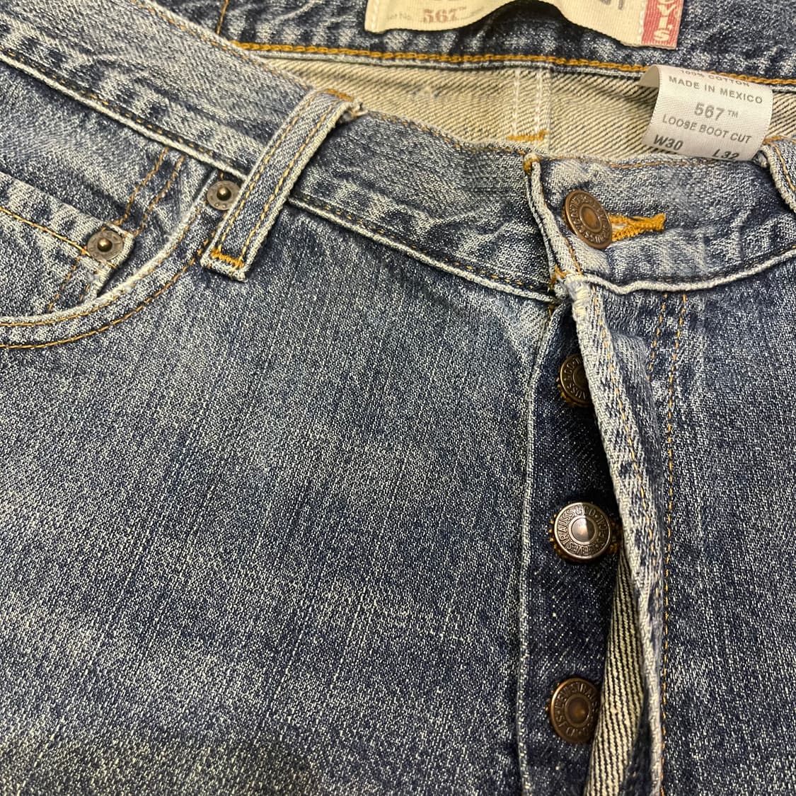 00's Levi's 567  BOOT CUT w30l32 상품이미지4