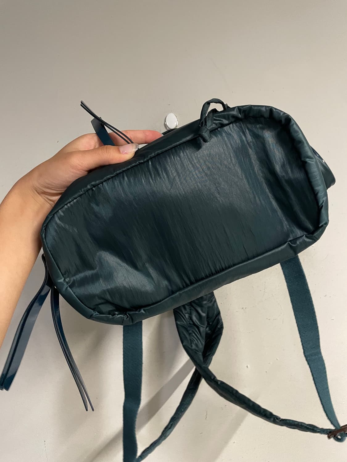DIESEL pocket backpack blue  상품이미지7