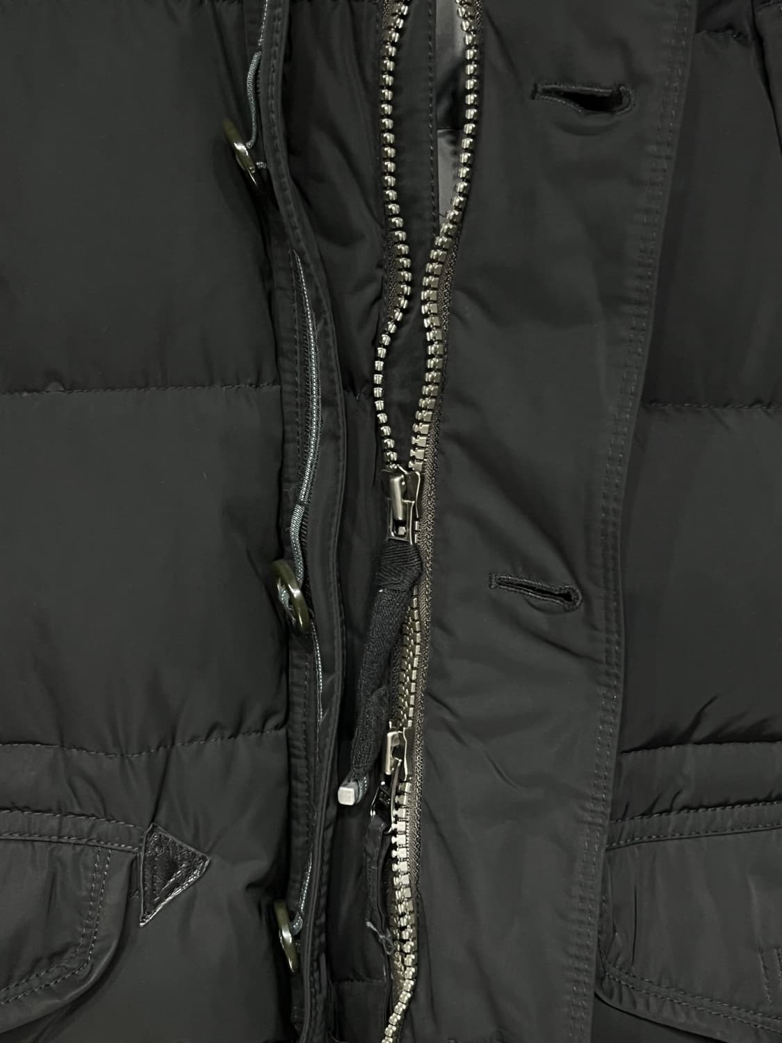 파라점퍼스 d hole 가죽파카 상품이미지6