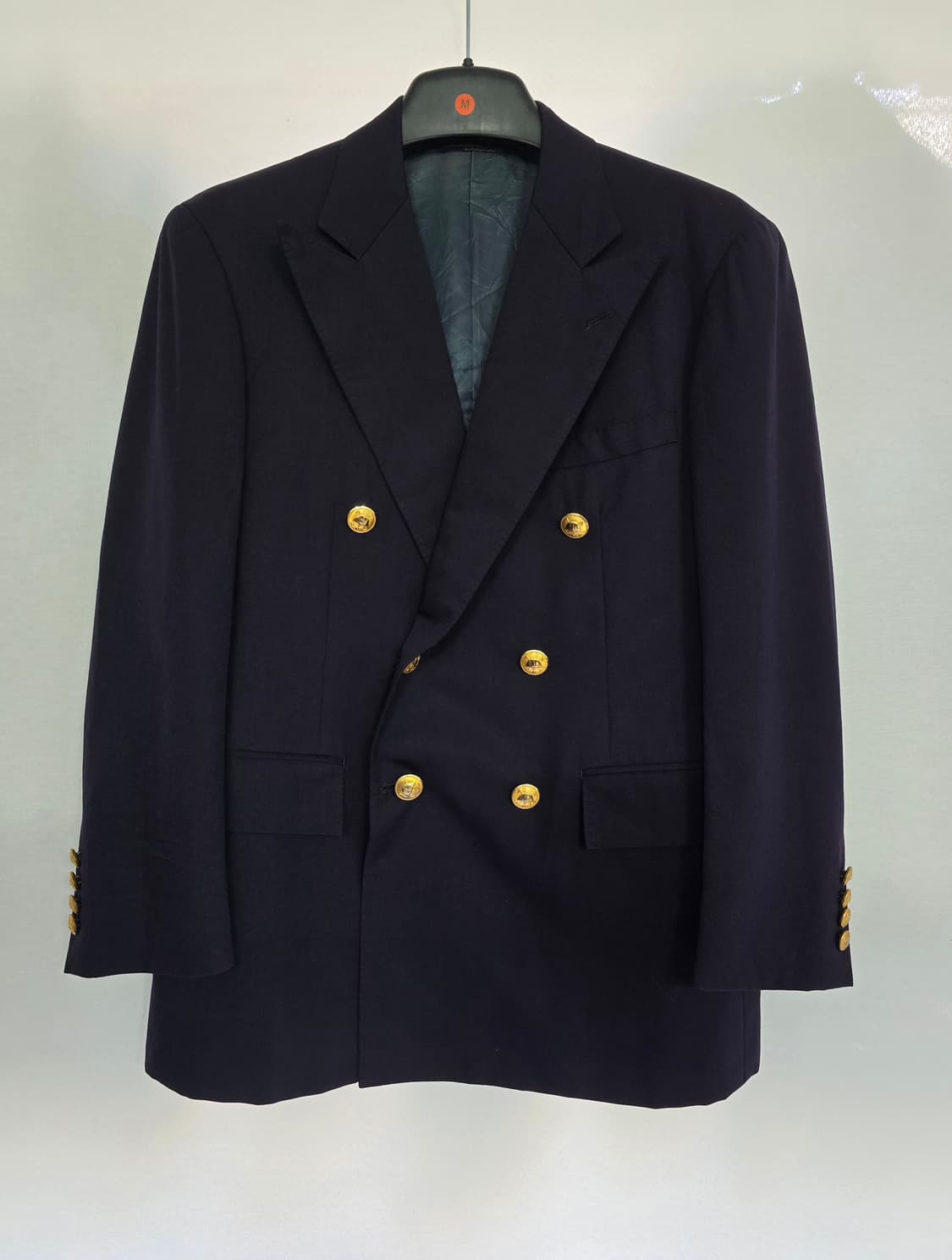 폴로랄프로렌 남성 울 금장 더블 자켓 M 상품이미지2