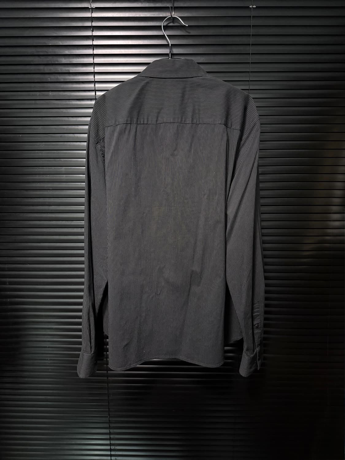 아르마니 익스체인지 핀 스트라이프 락시크 고스 펑크 XL 105 셔츠 상품이미지5