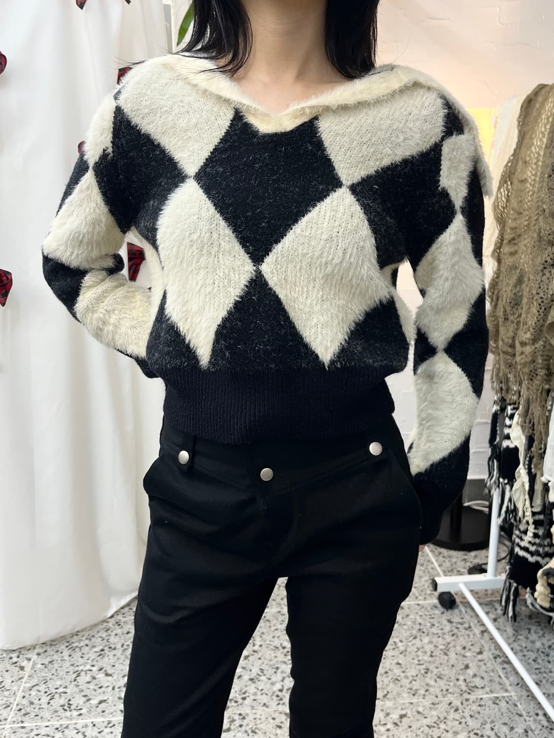 diamond knit 상품이미지2