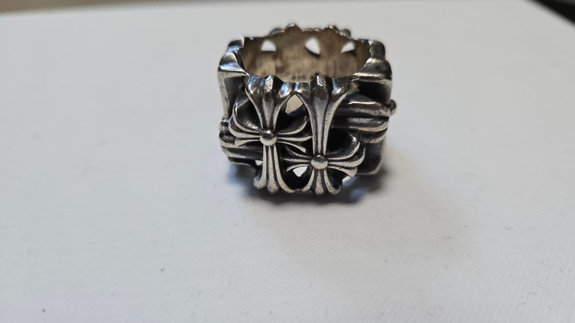 크롬하츠 세메터리 스퀘어 링 상품이미지1