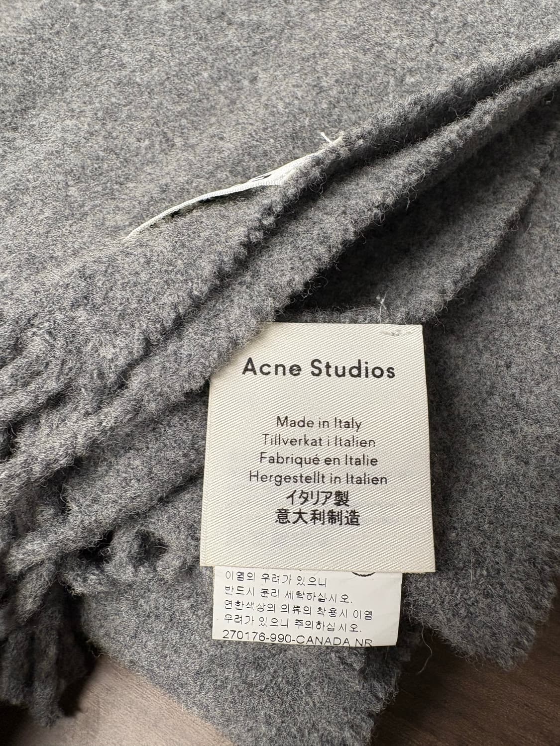 ACNE STUDIOS 아크네스튜디오 와이드 머플러 상품이미지2