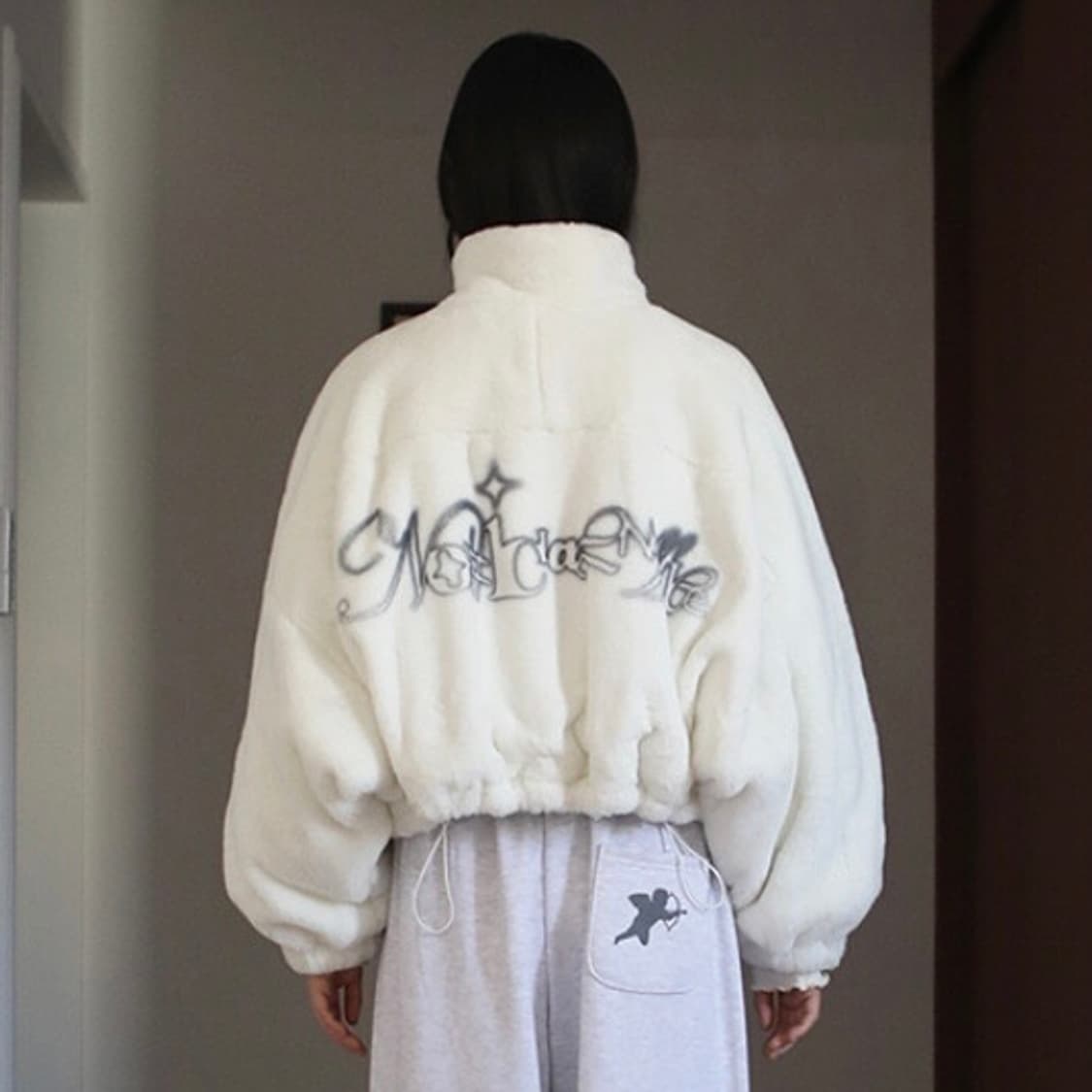 노피스노피셜 ANGLES EGO FUR ZIPUP JUMPER 점퍼 상품이미지6