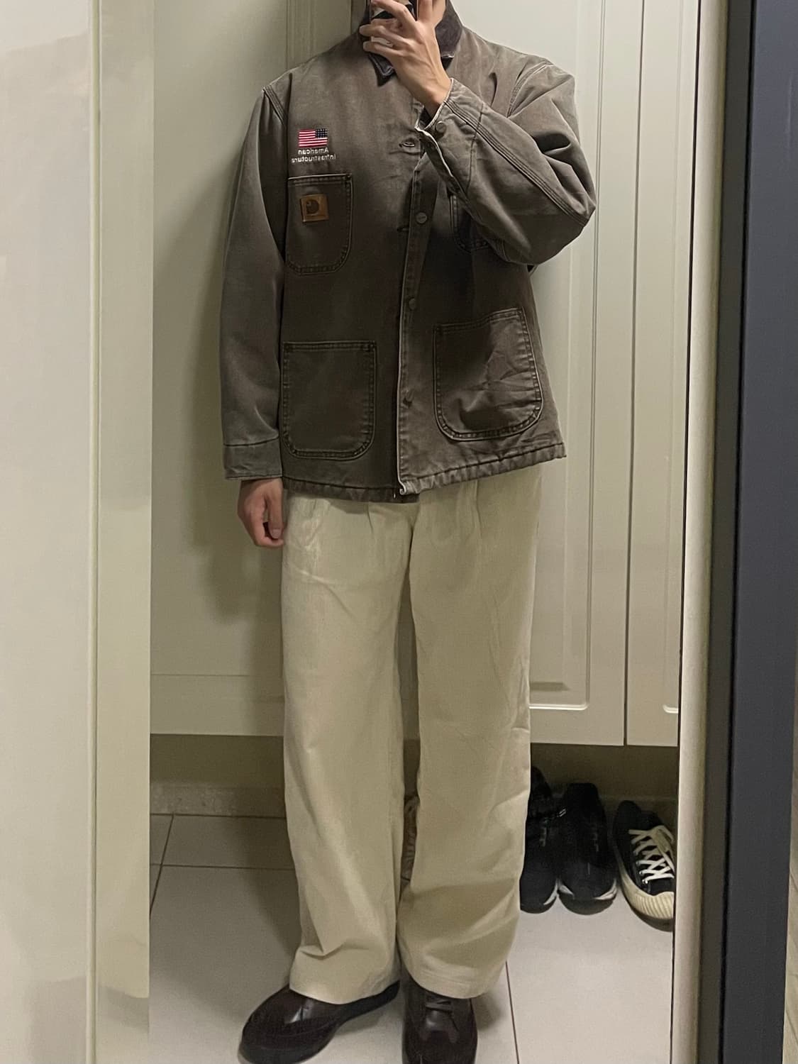 칼하트 co2 usa 브라운 초어자켓 상품이미지2