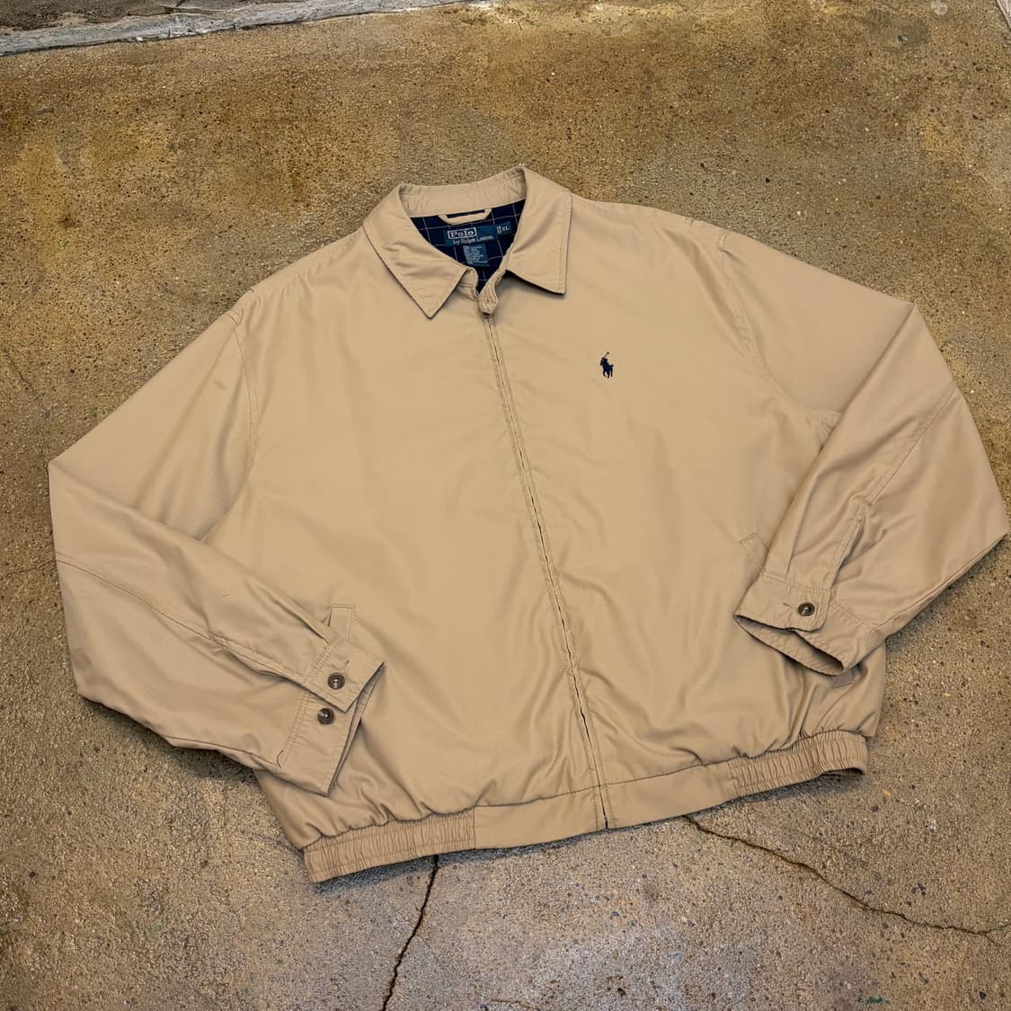 00s USA 빈티지 폴로랄프로렌 스윙자켓 스윙탑 헤링본자켓 상품이미지2