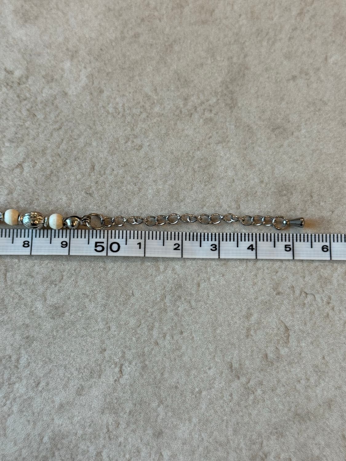 실버 호박석 터키포인트 레이어드 목걸이 상품이미지2