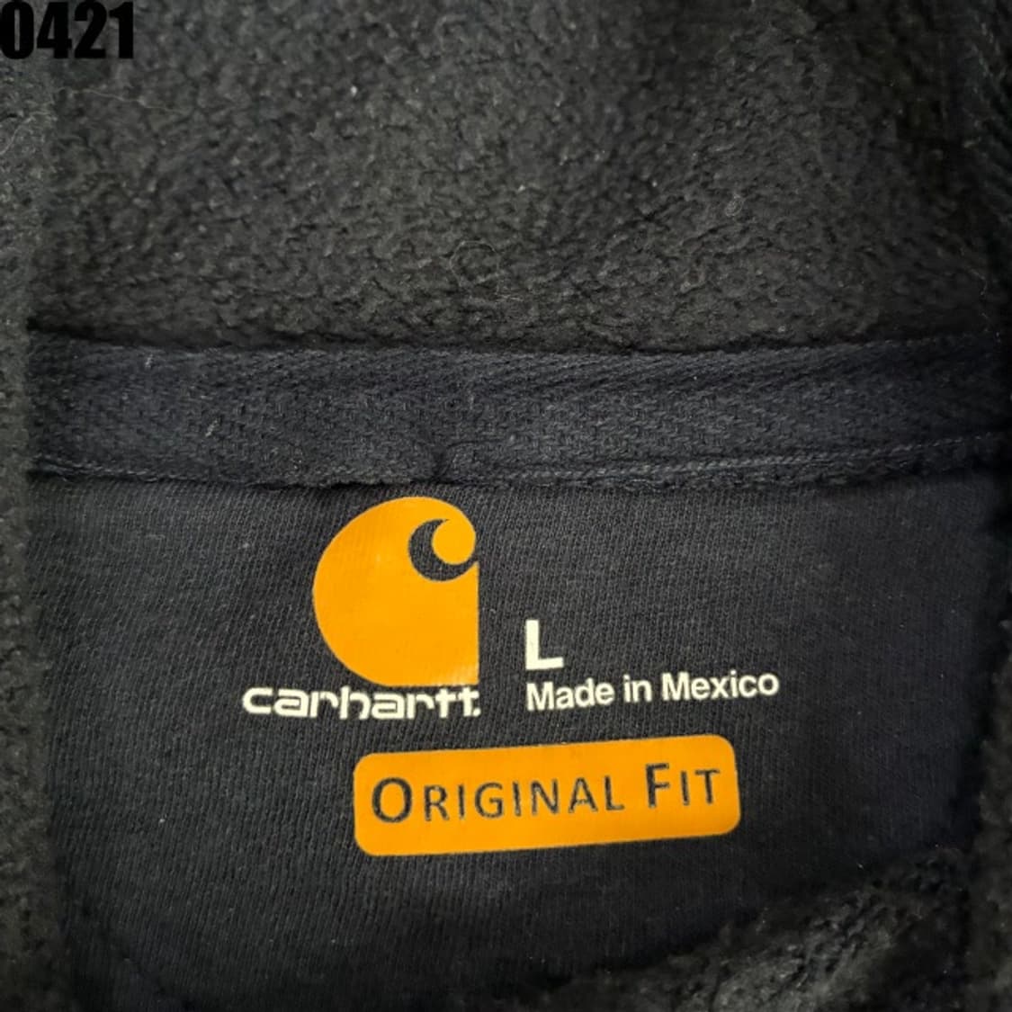 칼하트 블랙 후드티 100 상품이미지2