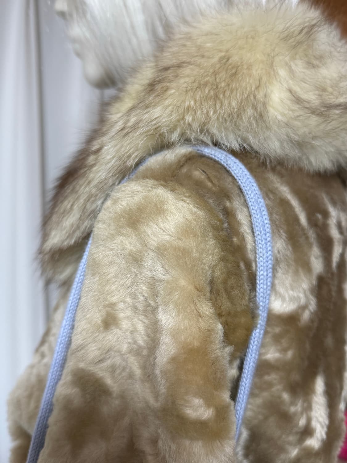 핀터레스트 무드 리얼 퍼 자켓 상품이미지7