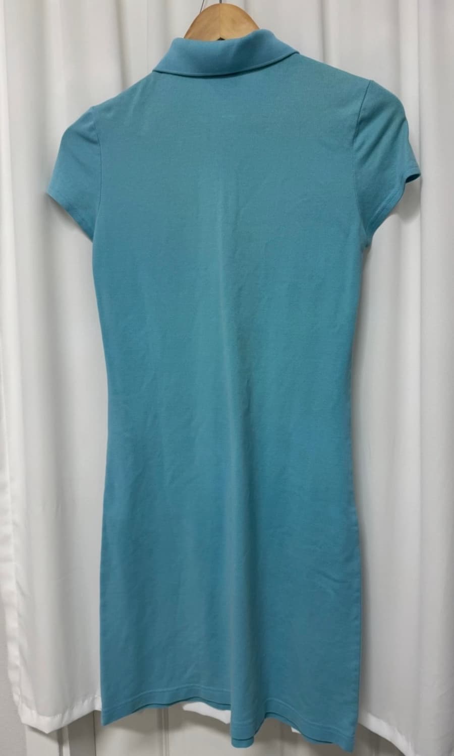 라코스테 하늘색 피케 원피스 상품이미지6