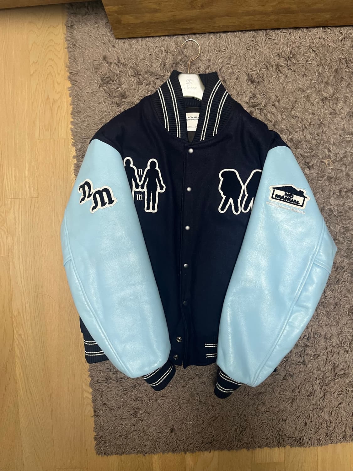 노매뉴얼 바시티 자켓 상품이미지1