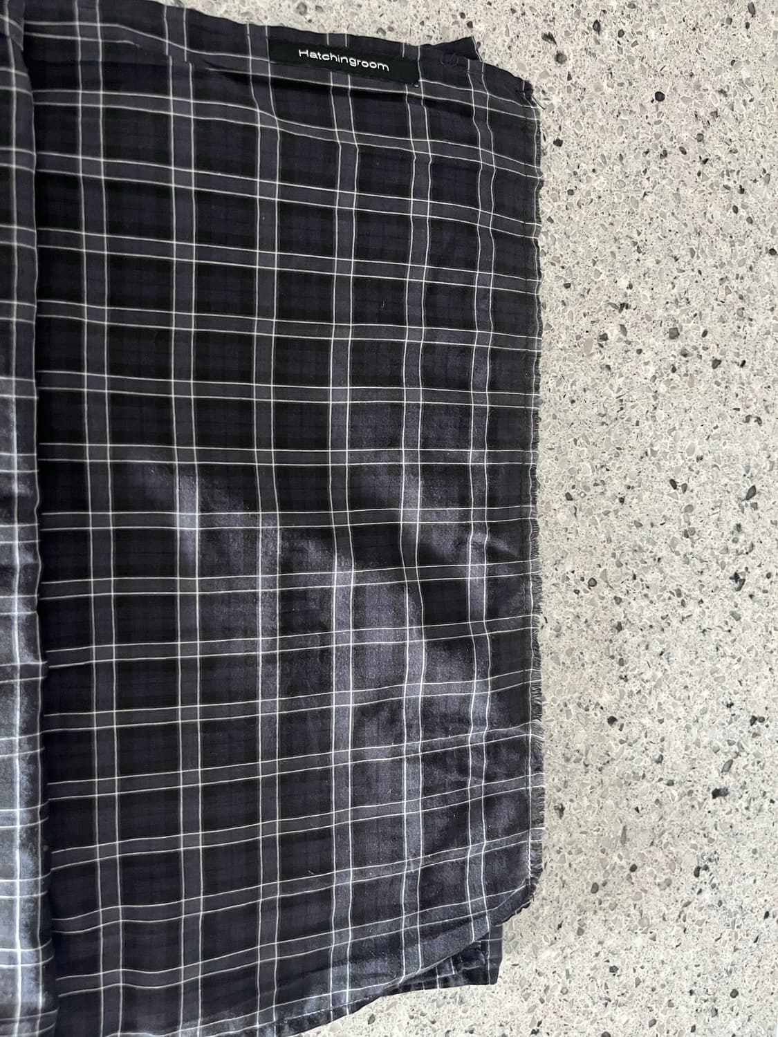 해칭룸 타탄 체크 스카프 상품이미지4