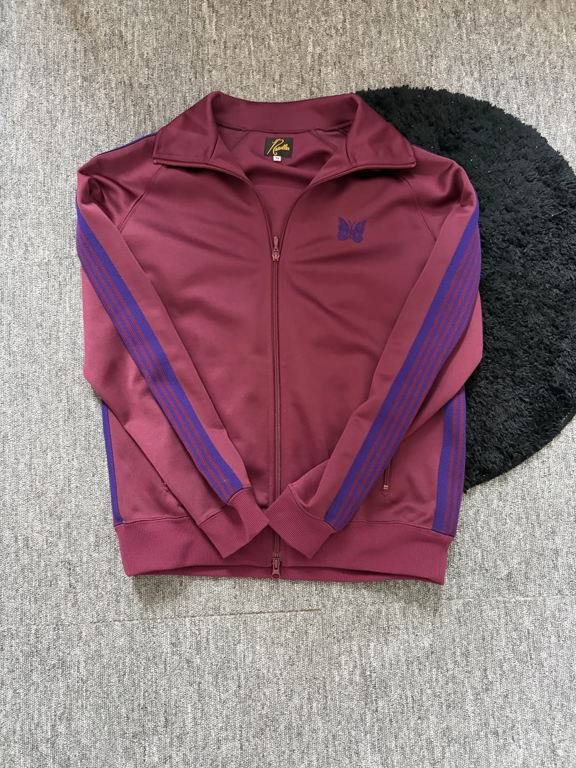 니들스 트랙자켓 버건디 M 상품이미지1