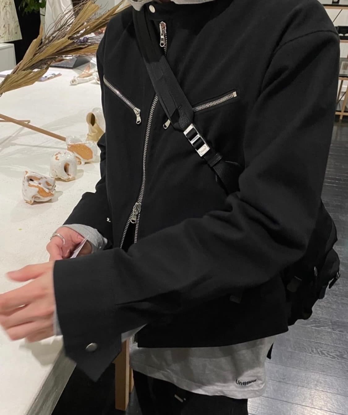 언타이틀드 아이딜 바이커 자켓 상품이미지2