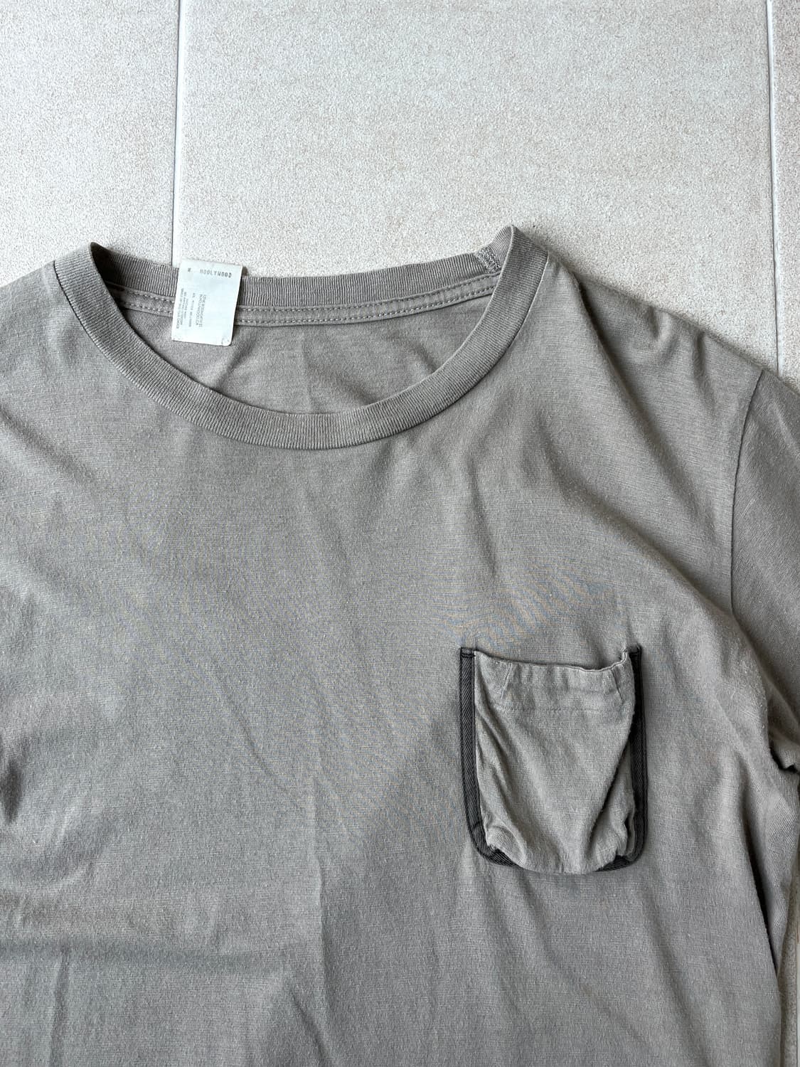 N.hoolywood pocket t shirt 상품이미지3