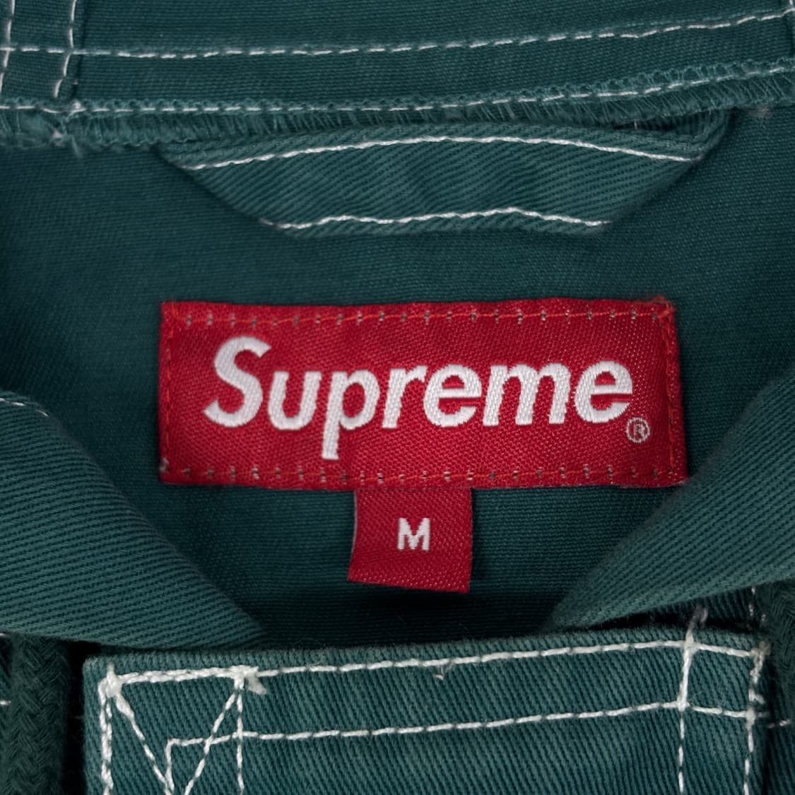 SUPREME Contrast Stitch Twill Pullov 상품이미지6