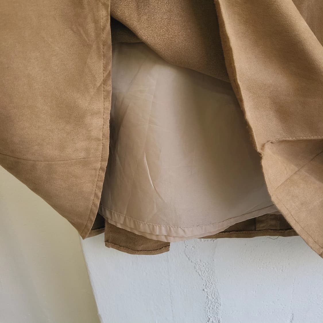 Biersch 스웨이드 플리츠 스커트 상품이미지6