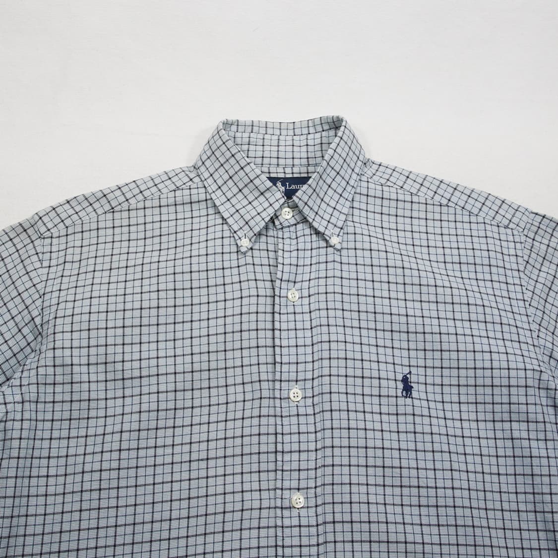 (착용컷) 폴로 랄프로렌 체크 셔츠 (남성용 100) 상품이미지4