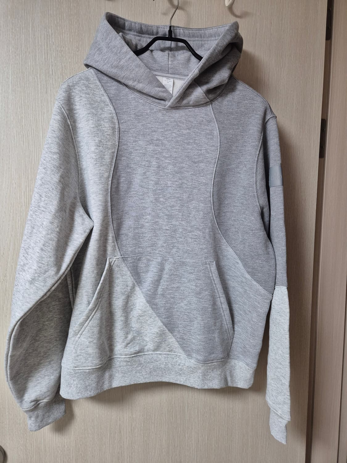 알로 요가 웨이브 후드티 헤더 그레이 xs 애슬레틱 상품이미지4