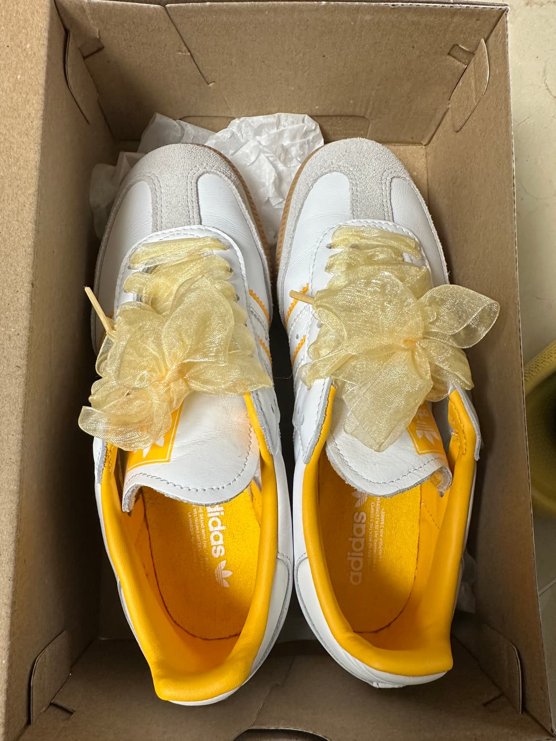 아디다스 삼바 옐로우 스니커즈 235  상품이미지3