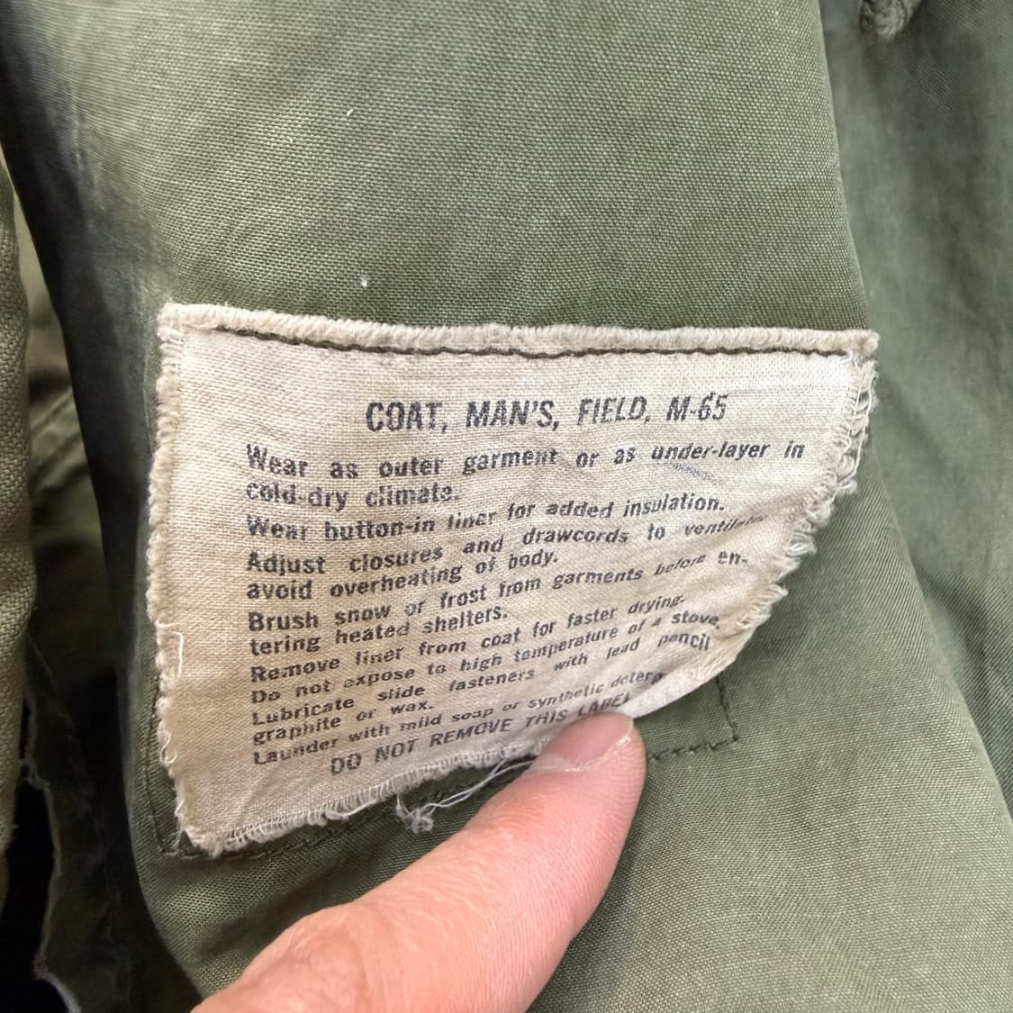 M 70's US Army M-65 자켓 0326T 상품이미지6