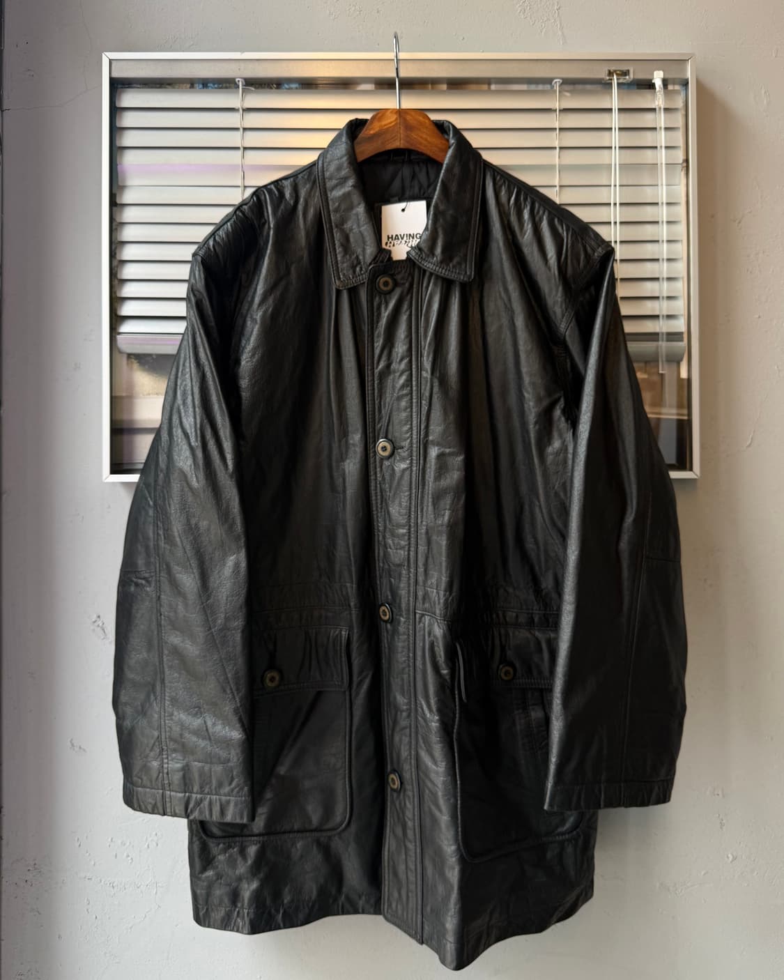 MISTER SANWA jpn vintage 양가죽 카코트 상품이미지1