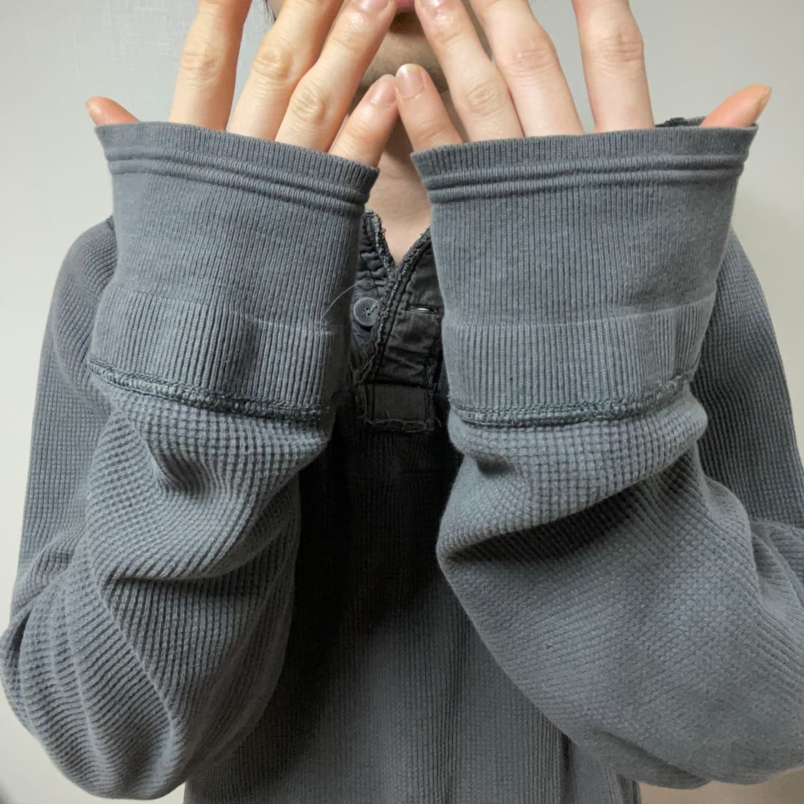 ABERCROMBIE GRUNGE WAFFLE KNIT 상품이미지2