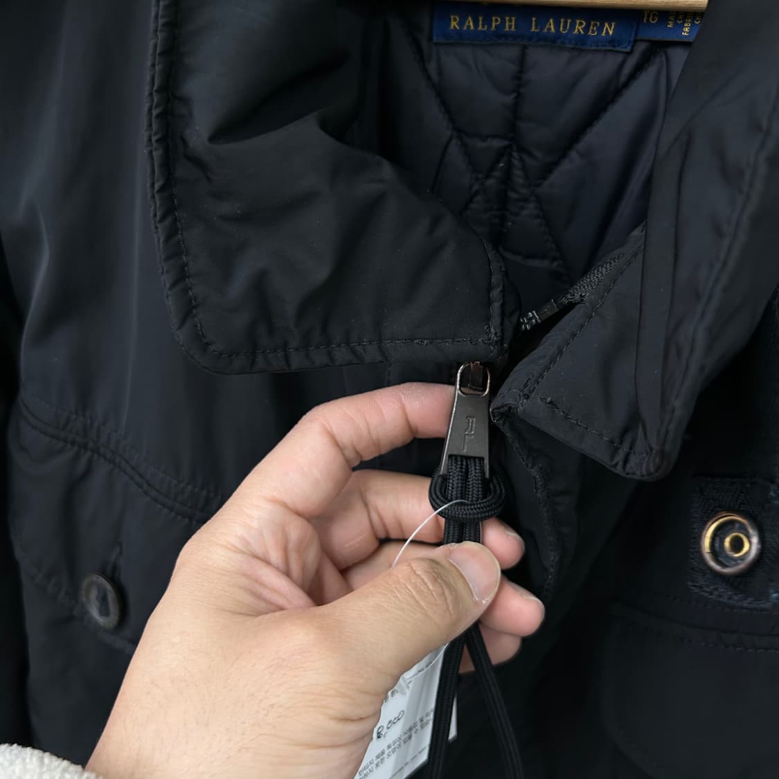 15272 - 폴로 랄프로렌 블랙 M-65 사파리 자켓 상품이미지4