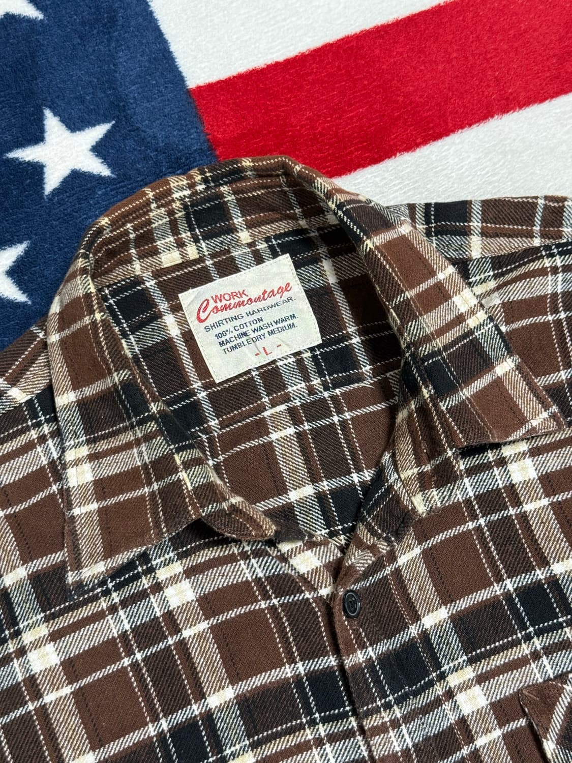 빈티지플란넬셔츠 vintage flannel shirt  tartan셔츠 상품이미지6