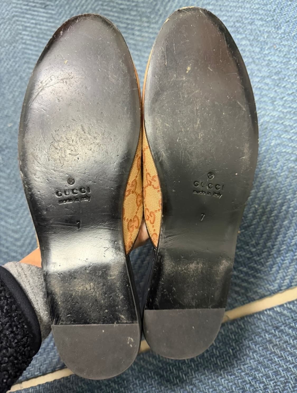 구찌 뉴욕 양키스 뮬 40사이즈  상품이미지3