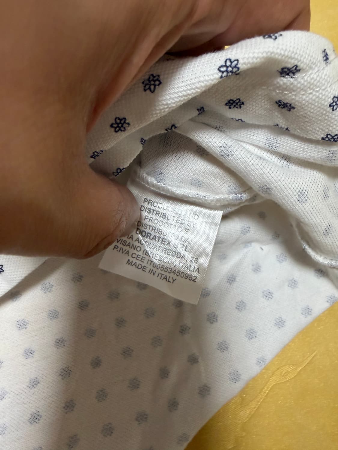 안드레아 펜지 이태리 반팔 티셔츠 100 상품이미지5