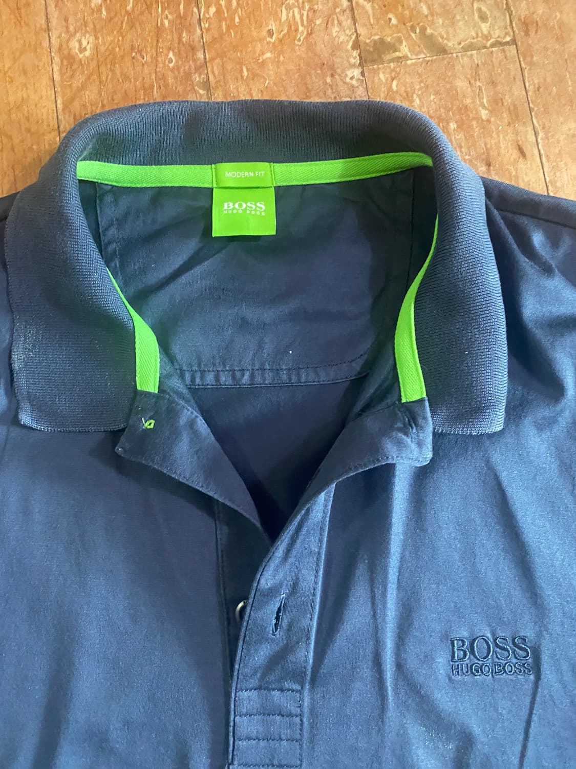 HUGO BOSS 롱슬리브 폴로 L 상품이미지2