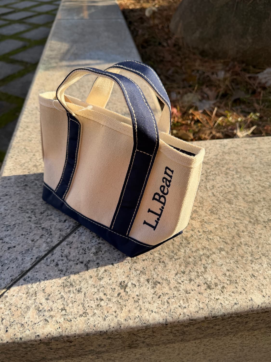 (deadstock) L.L.Bean 엘엘빈 캔버스 미니 토트백 파우치백 상품이미지2