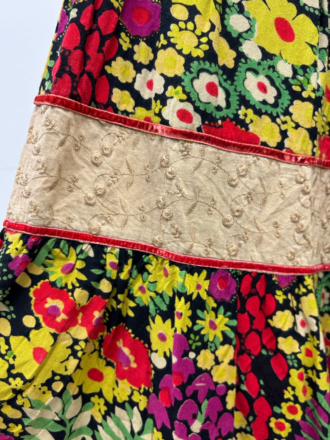 빈티지 레이빔즈 플로럴 스커트 상품이미지6