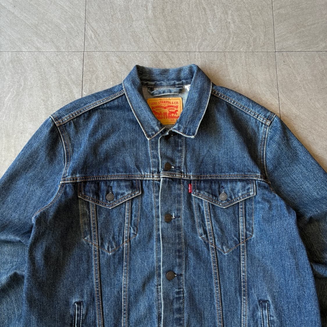 리바이스 정품 데님 청 자켓 상품이미지3