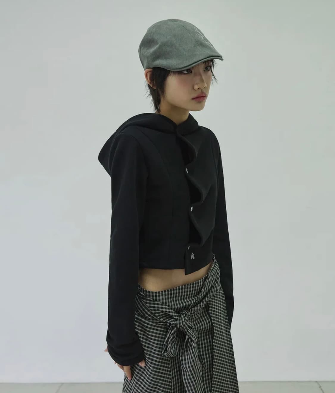 슬릭글로우 후드 탑 상품이미지2