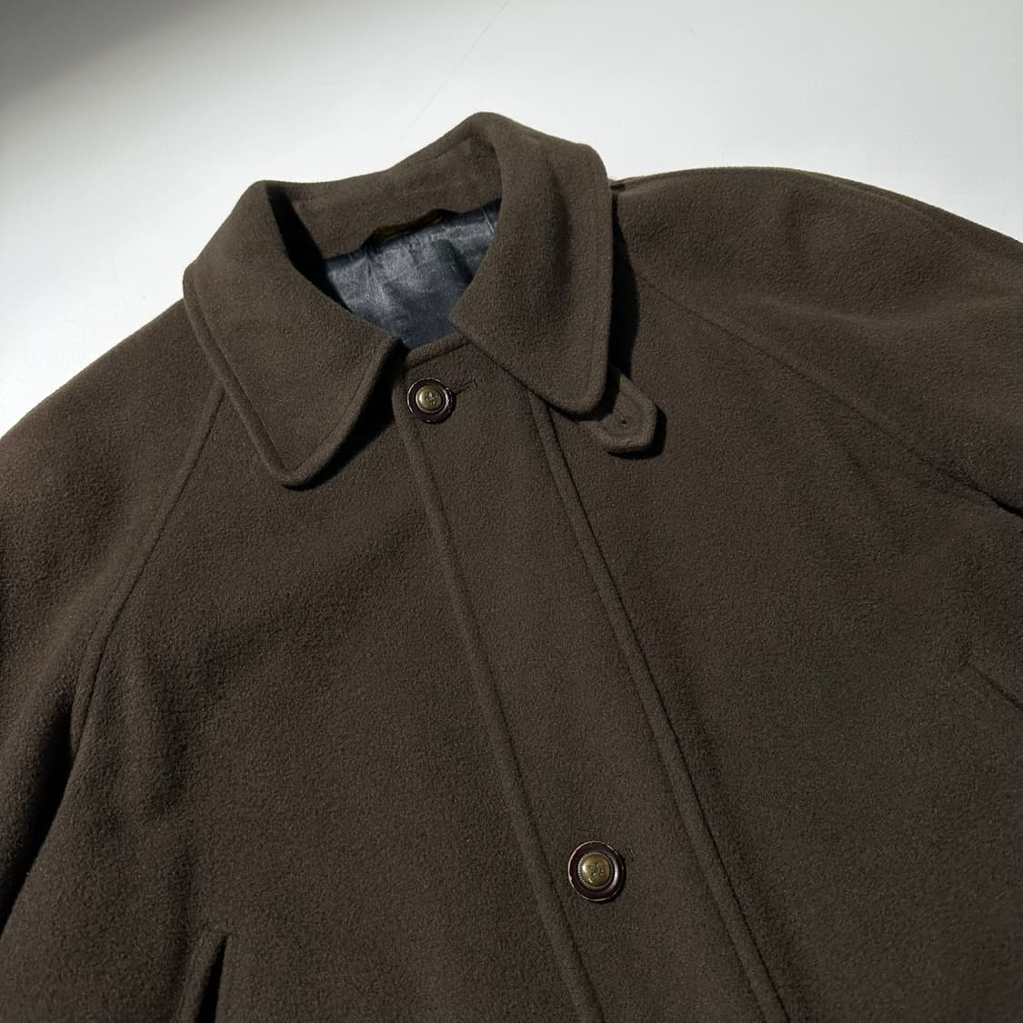 버버리 싱글 집업 래글런 코트 상품이미지4