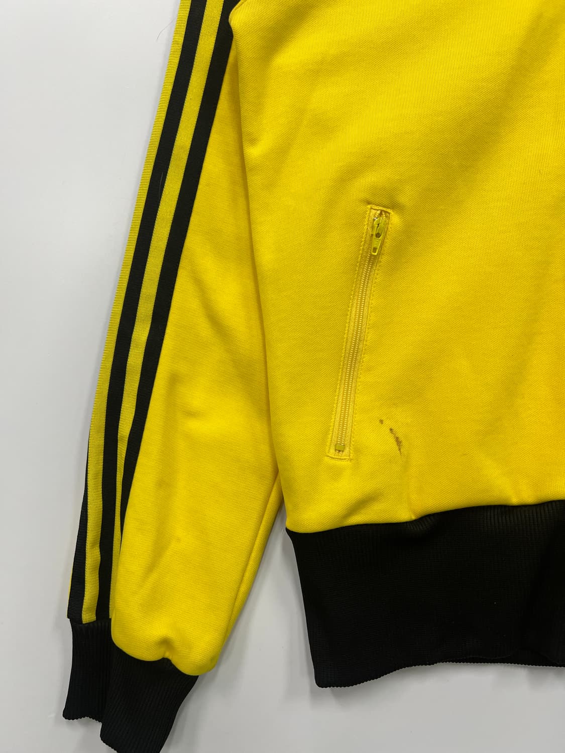 아디다스 베켄바우어 트랙탑 져지 옐로우 블랙 상품이미지5
